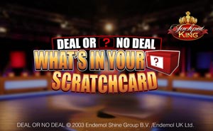 Deal or No Deal Scratch Card
